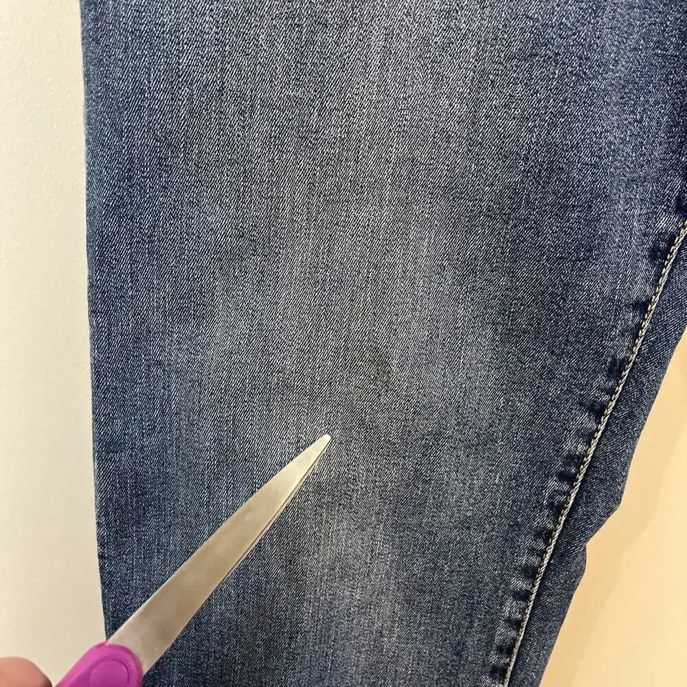 True Religion Ricky Jeans Mens 34 Medium Wash Relaxed‎ Straight Denim